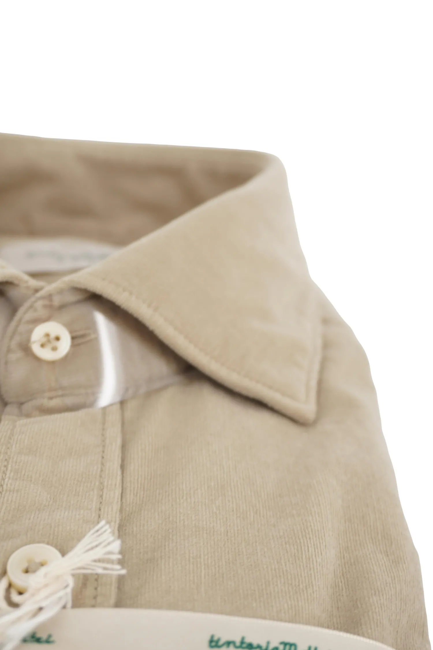 New Camicia in Velluto Millerighe / Uomo Camicie