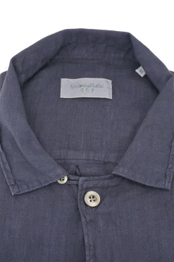 Best Camicia Maniche Lunghe in Lino / Uomo Camicie