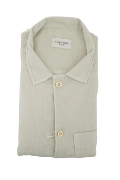 Online Camicia Maniche Lunghe in Lino / Uomo Camicie