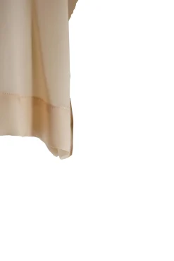 Clearance Camicia Modello a Scatoletta in Misto Seta / Donna Bluse