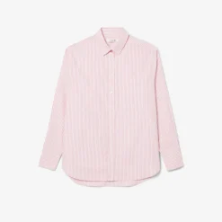 Clearance Camicia Oversize in Popeline di Cotone / Donna Camicie