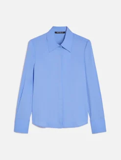 Sale Camicia Slim in Popeline / Donna Camicie