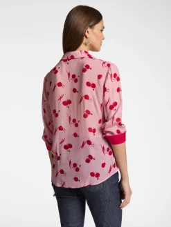 Camicia Stampata in Georgette / Donna Camicie