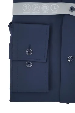 Discount Camicia Stretch Slim Fit in Tessuto Tecnico / Uomo Camicie