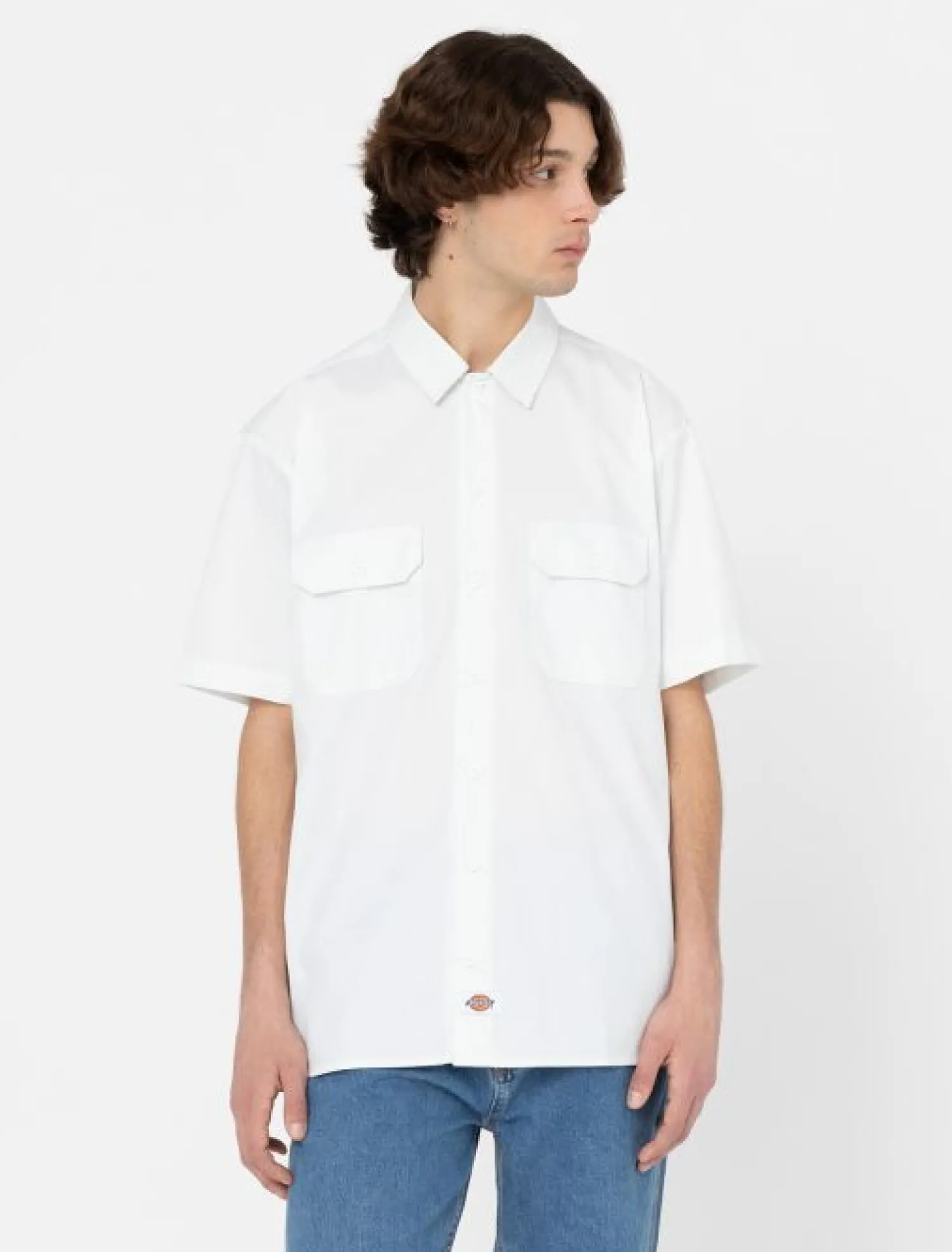 Discount Camicia Work Shirt con Logo / Uomo Camicie