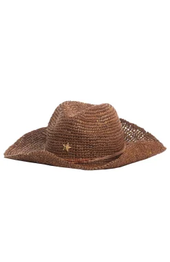 Outlet Cappello in Paglia con Logo / Donna Cappelli
