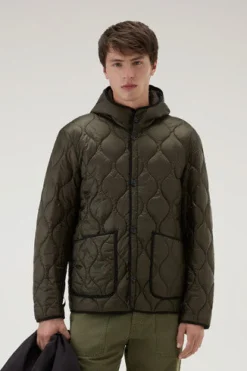 Clearance Cappotto 3 in 1 in Nylon Elasticizzato / Uomo Giubbotti