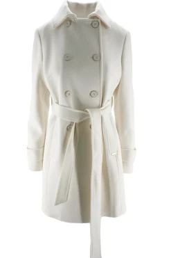 Discount Cappotto con Bottoni e Cintura / Donna Cappotti