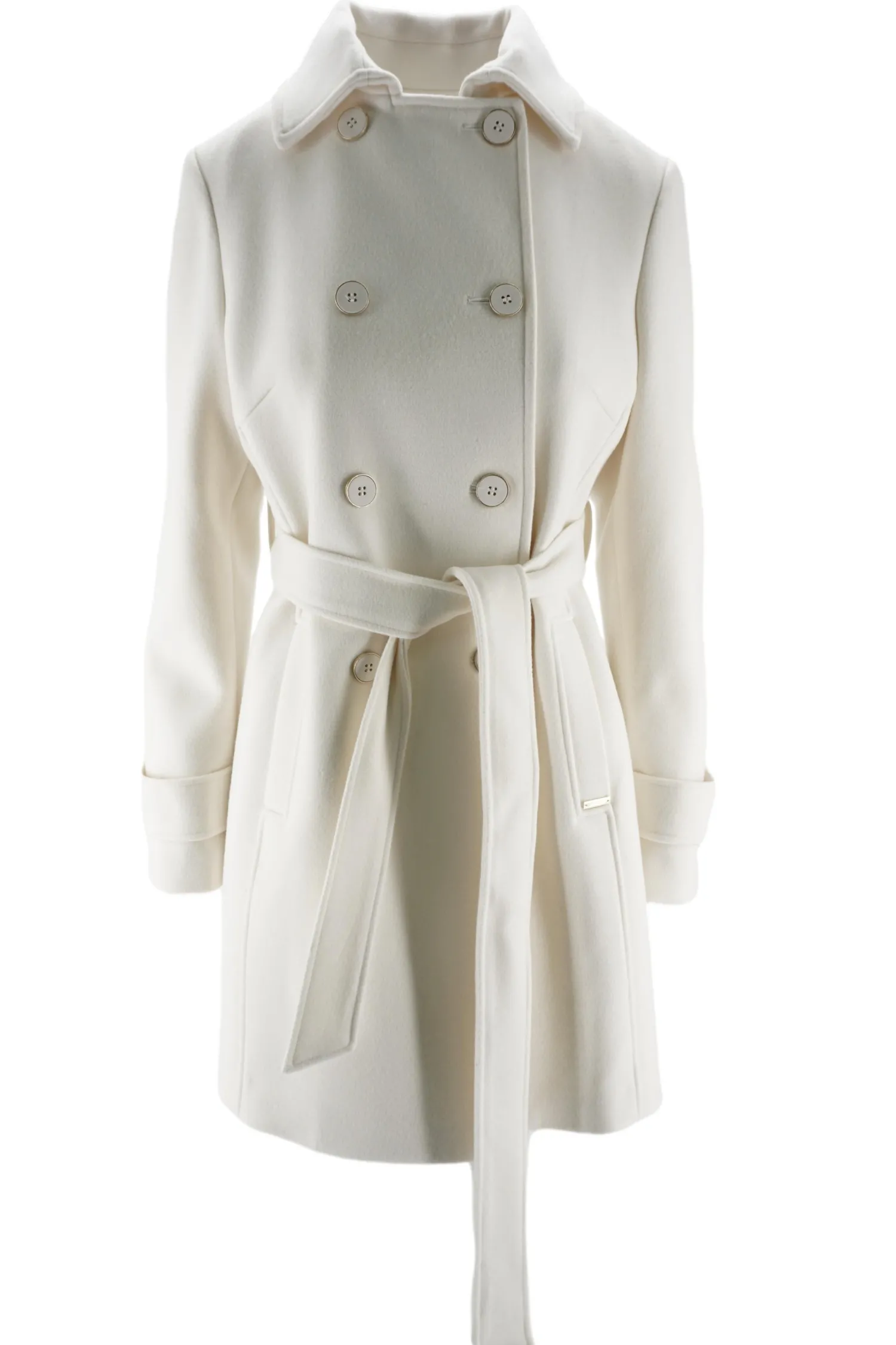 Discount Cappotto con Bottoni e Cintura / Donna Cappotti