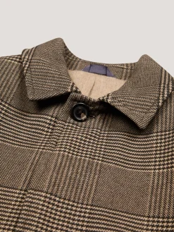 Cappotto con Fantasia Check / Uomo Cappotti
