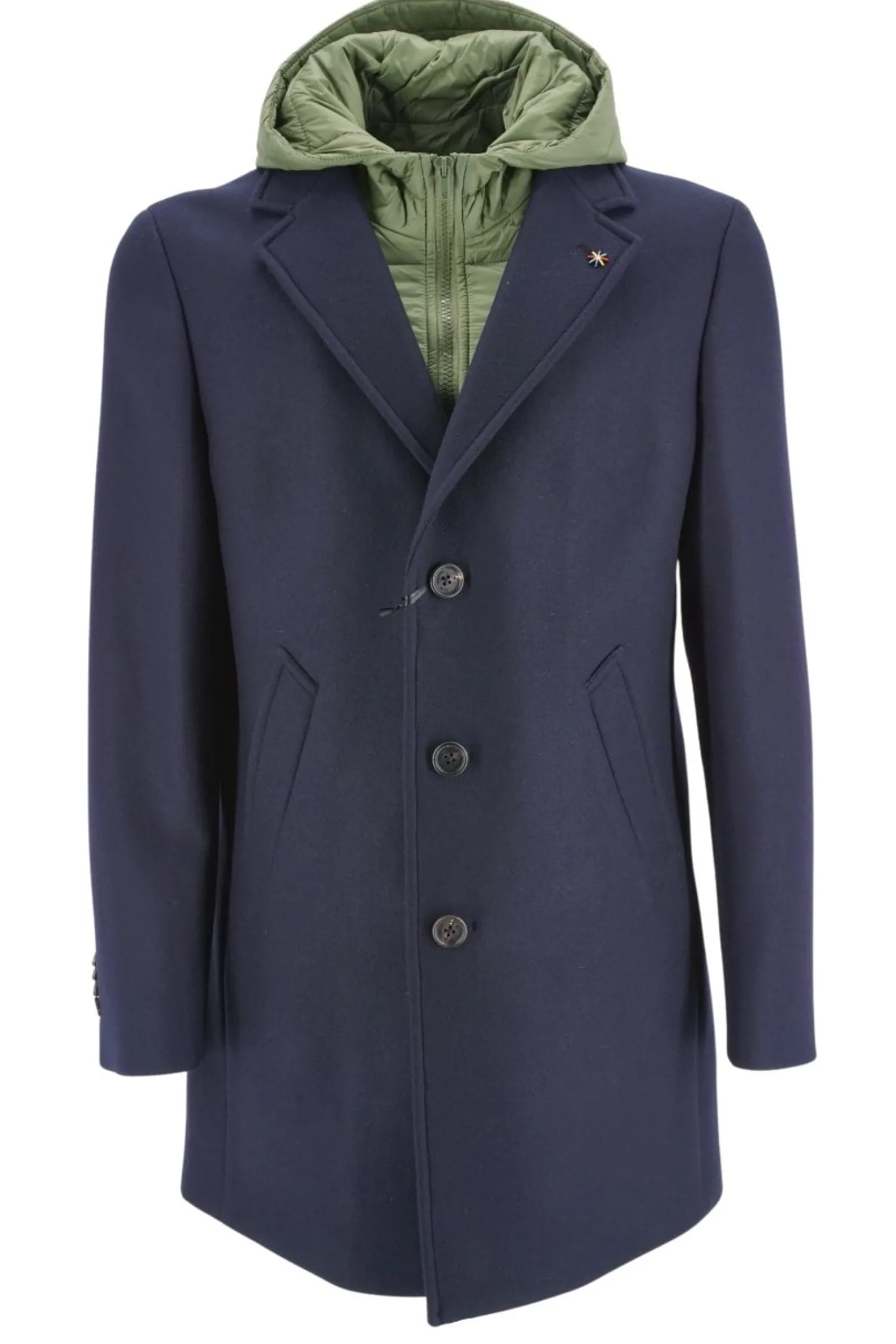 Online Cappotto con Pettorina / Uomo Cappotti
