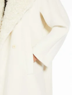 Hot Cappotto in Lana / Bianco Donna Cappotti