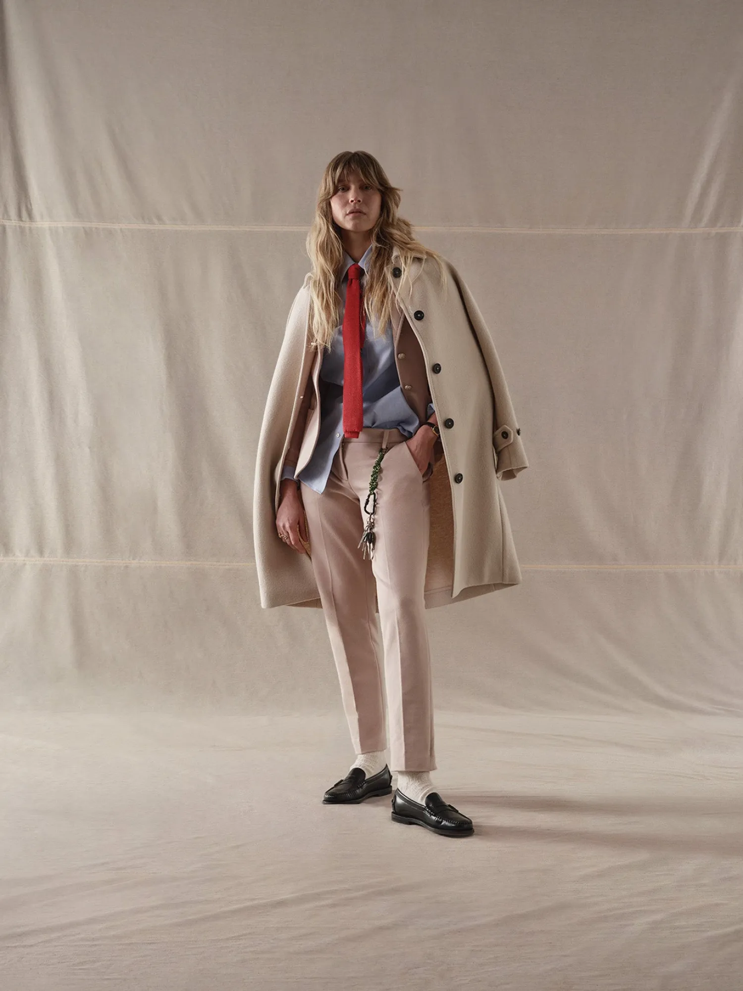 Outlet Cappotto Kimono in Lana / Donna Cappotti