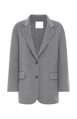 Sale Cappotto Modello Giacca in Lana / Donna Cappotti