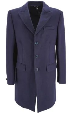 Best Cappotto Monopetto / Blu Uomo Cappotti