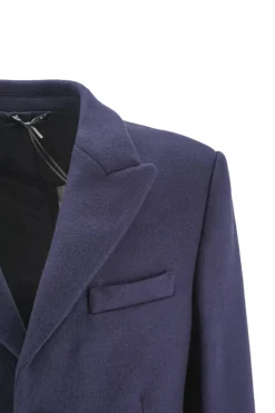 Best Cappotto Monopetto / Blu Uomo Cappotti