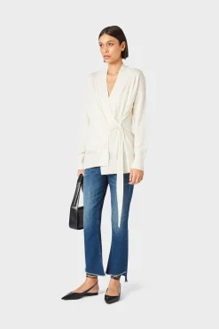 Discount Cardigan con Chiusura Laterale / Donna Maglieria