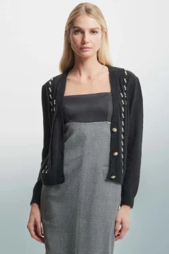 Cardigan con Decorazioni / Donna Maglieria
