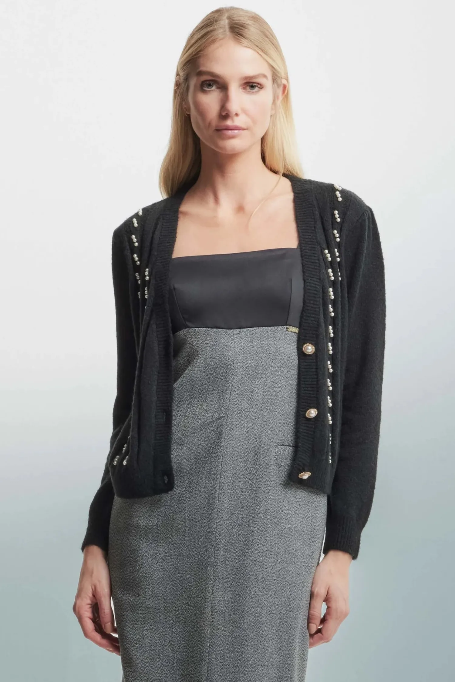 Cardigan con Decorazioni / Donna Maglieria