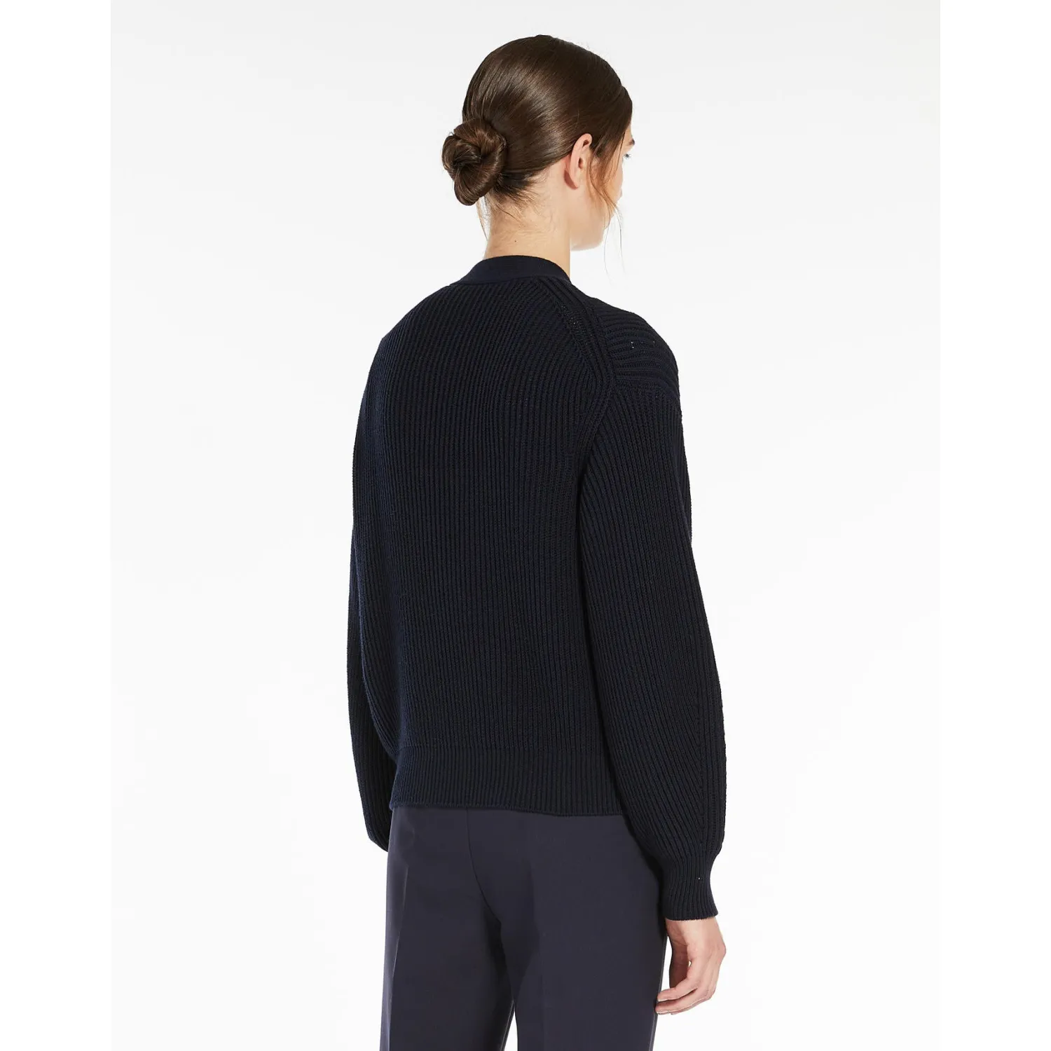 Clearance Cardigan in Cotone a Coste / Donna Maglieria