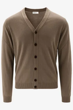 Sale Cardigan in Filo di Cotone / Uomo Maglieria