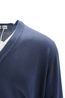 Cardigan in Filo di Cotone / Uomo Maglieria