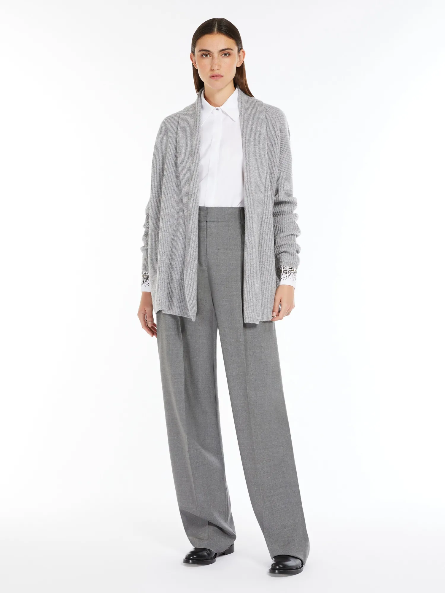 New Cardigan in Lana e Cachemire / Donna Maglieria