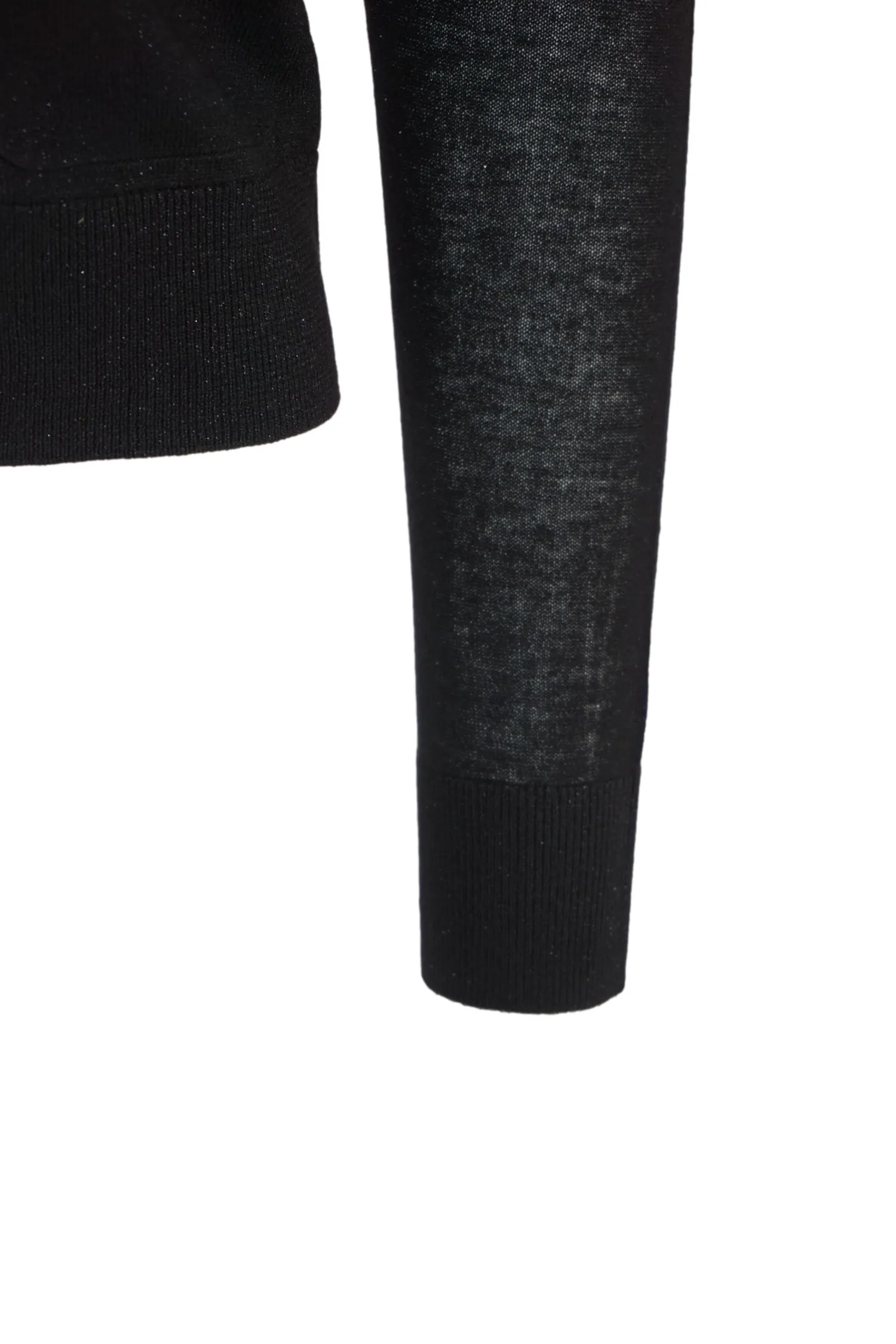 Hot Cardigan in Lurex / Nero Donna Maglieria