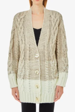 New Cardigan in Misto Lana / Donna Maglieria