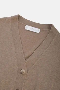 Hot Cardigan in Seta Cashmere / Donna Maglieria