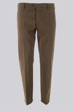 Discount Chino In Pure Organic Cotton / Uomo Pantaloni
