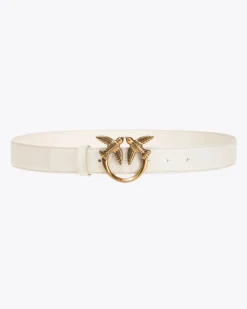 Cintura Love Birds in Pelle 3 cm / Donna Cinture
