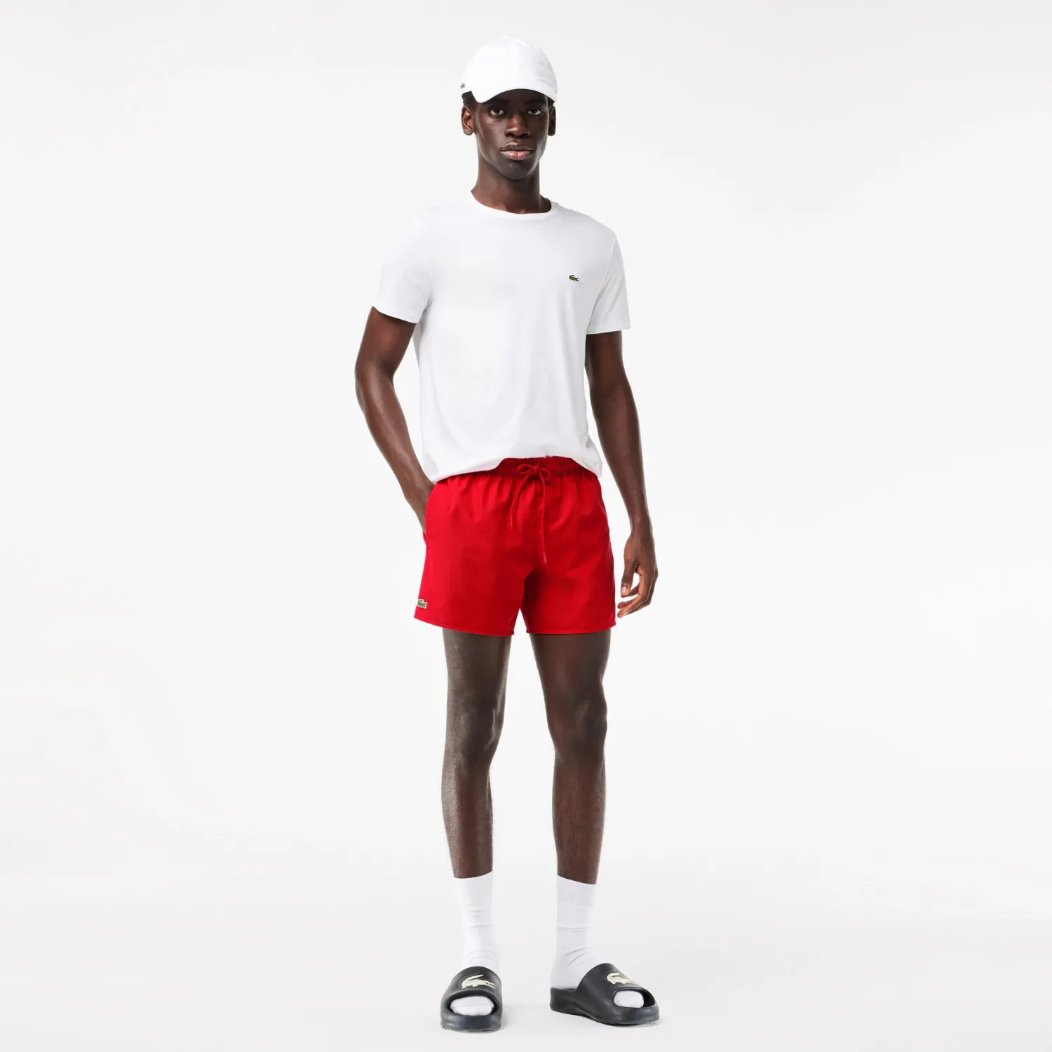 Outlet Costume ad Asciugatura Rapida con Logo / Uomo Costumi Da Bagno