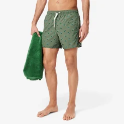 Online Costume da Bagno con Logo Stampato / Uomo Costumi Da Bagno