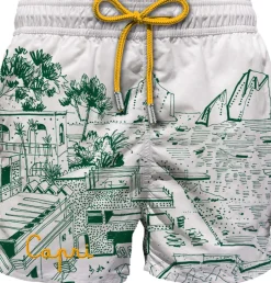 New Costume da Bagno con Stampa Fotografica / Uomo Costumi Da Bagno