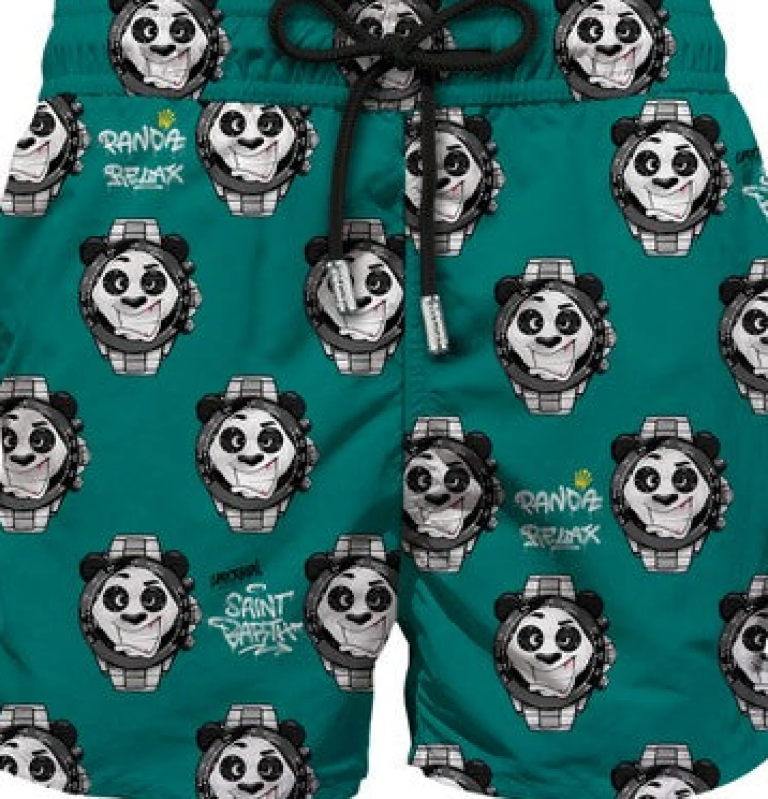 Hot Costume da Bagno in Tessuto Leggero con Stampa / Uomo Costumi Da Bagno