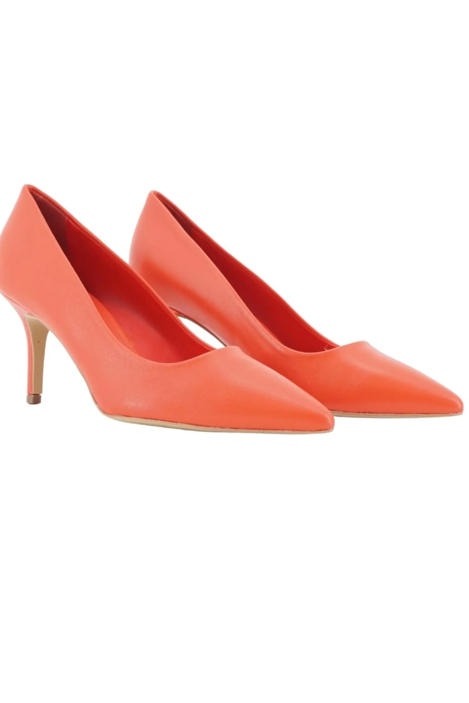 Online Décolleté in Pelle / Rosso Donna Scarpe Con Tacco