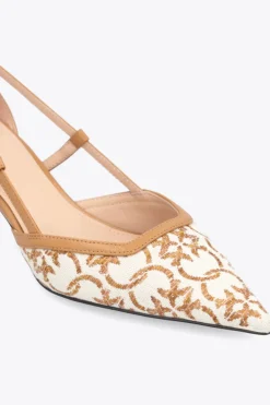 Clearance Decollete in Tessuto Jacquard / Donna Scarpe Con Tacco