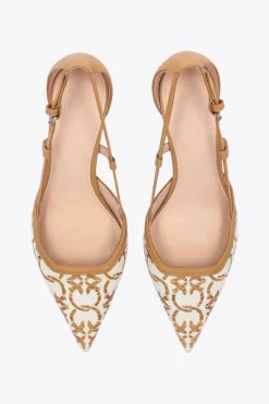 Clearance Decollete in Tessuto Jacquard / Donna Scarpe Con Tacco