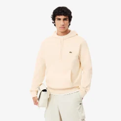 Clearance Felpa con cappuccio e Logo Frontale / Bianco Uomo Felpe
