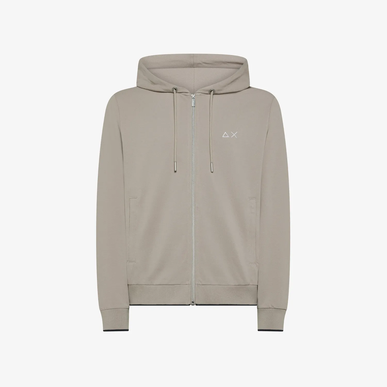 Online Felpa con Cappuccio e Logo / Grigio Uomo Felpe