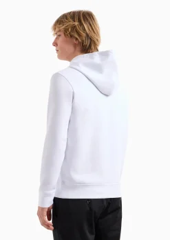 Hot Felpa con Cappuccio e Micro Patch Logo / Uomo Felpe