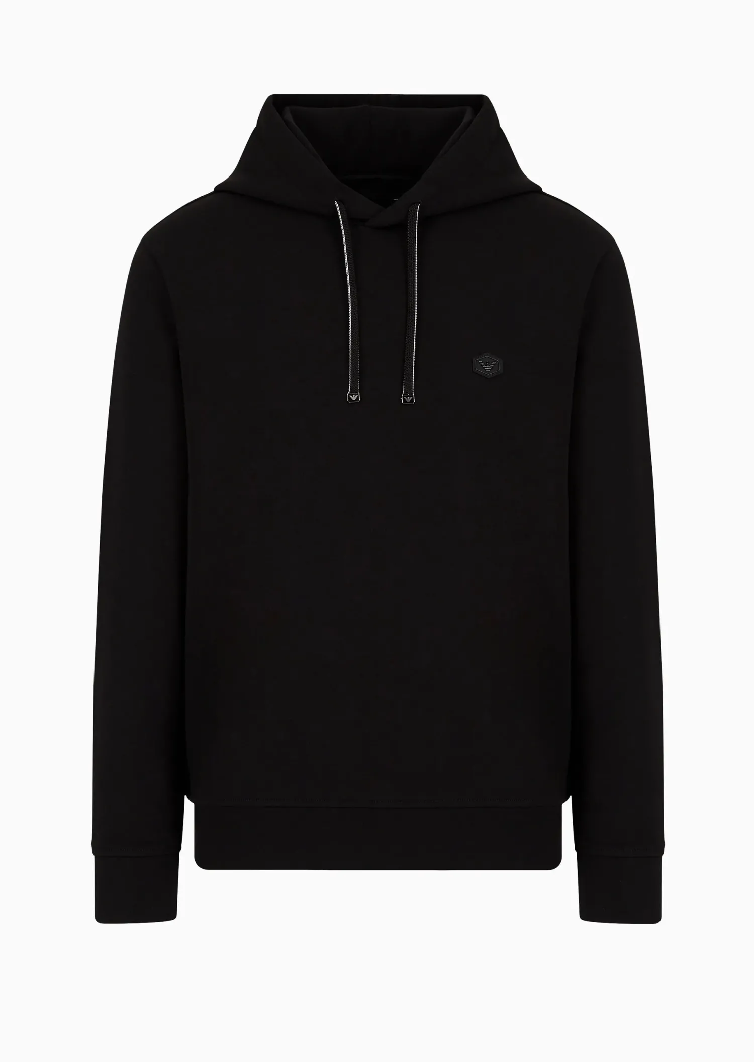 Discount Felpa con Cappuccio e Micro Patch Logo / Uomo Felpe