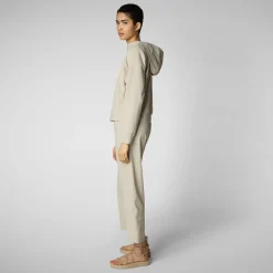 Clearance Felpa con Cappuccio e Zip / Donna Maglieria