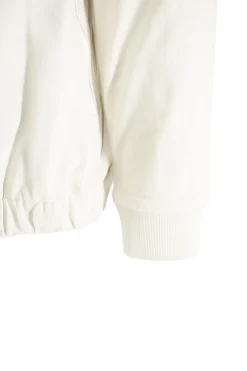 Hot Felpa con Cappuccio in Nylon / Bianco Uomo Felpe