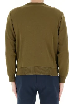 Online Felpa Girocollo con Logo / Uomo Felpe