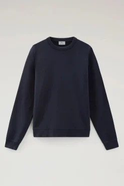Outlet Felpa Girocollo in Misto Cotone / Uomo Felpe