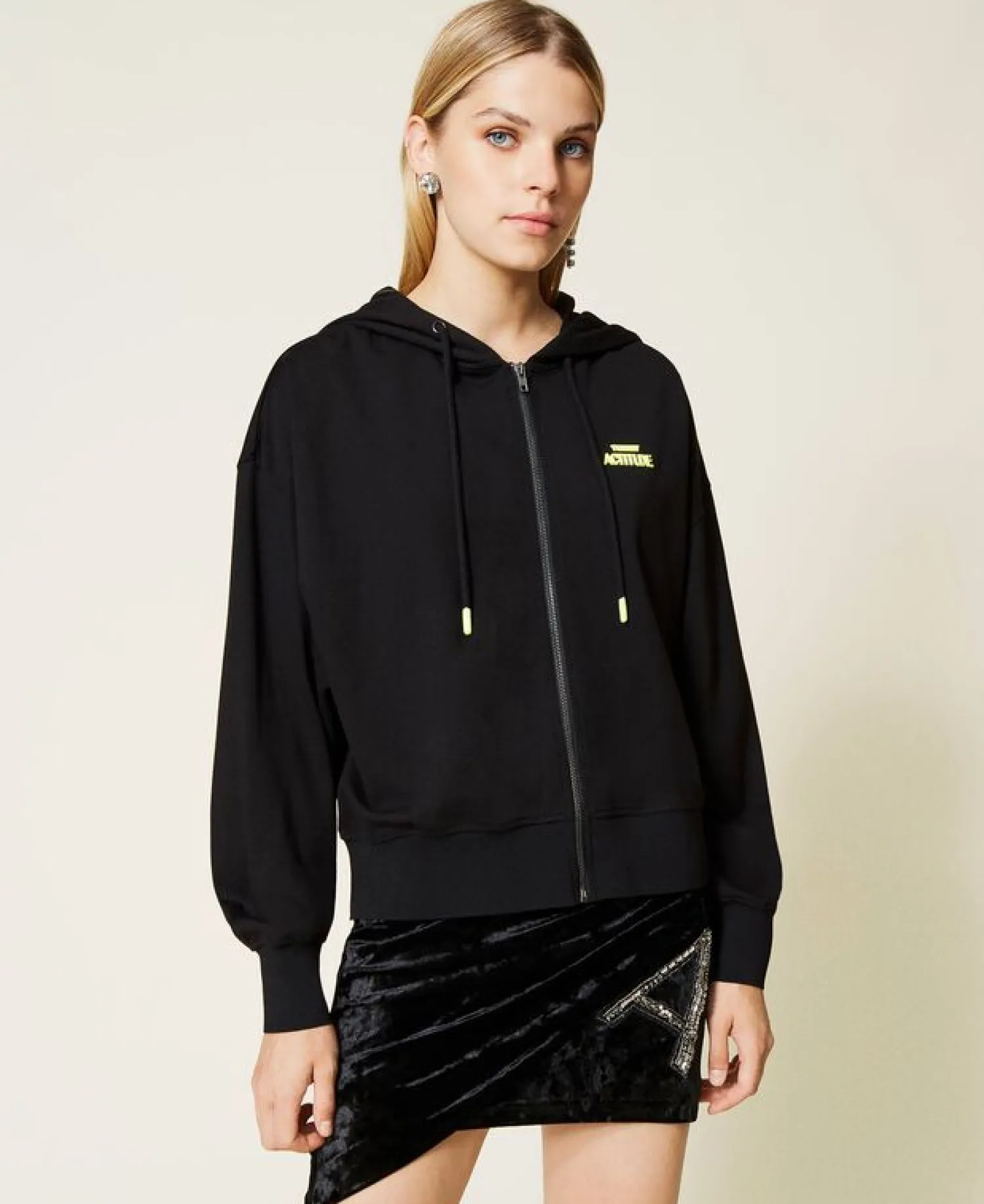 Outlet Felpa Twin Set con Logo / Donna Felpe