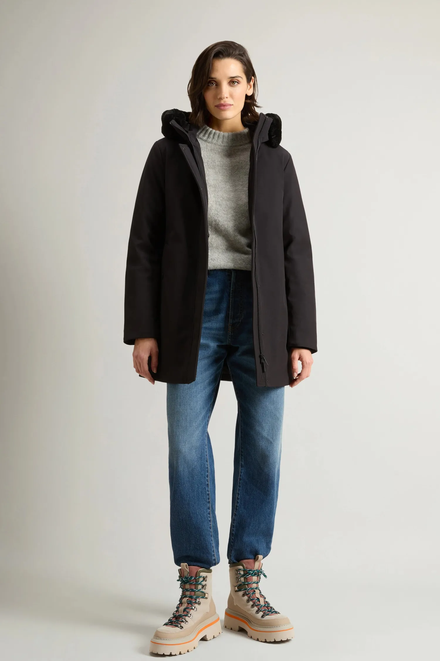 Sale Firth Parka in Tech Softshell / Donna Giubbini