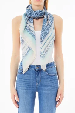 Best Foulard con Stampa Animalier / Donna Sciarpe